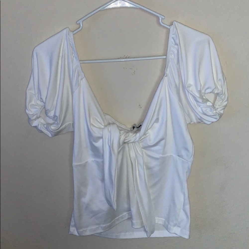 Fashion nova off shoulder crop top